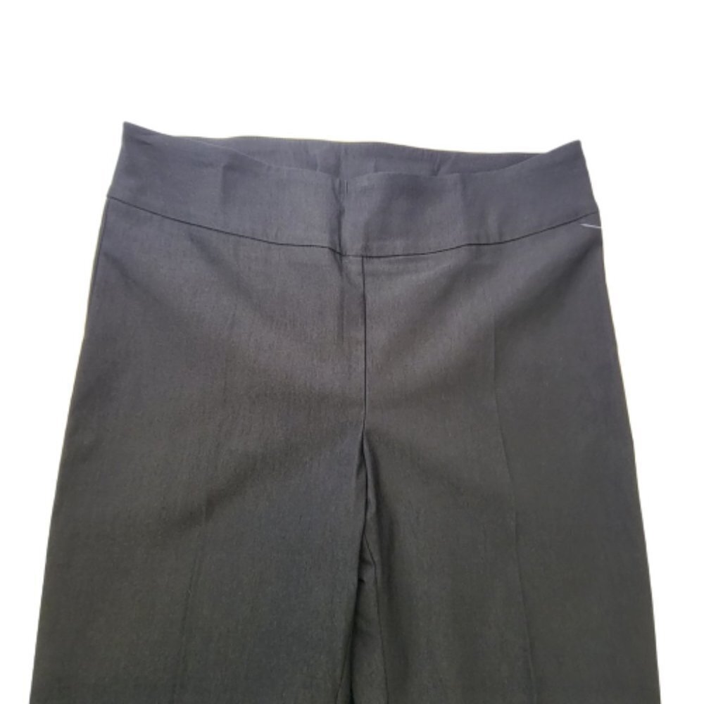 𝅺NUEVA Stretchy Travelers Crease Black Pants  Size 10  Size 14 - NWOT - Picture 4 of 9